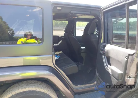 2016 Jeep Wrangler Unlimited Sahara из США, поврежденный, VIN 1C4BJWEG7GL340074